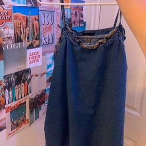 denim dress from hope ave